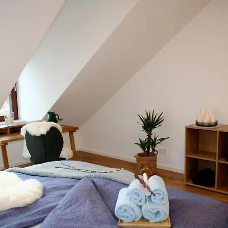 Seezeit - Gemuetliche Ferienwohnung, Tiefgarage, Cospudener Markkleeberg