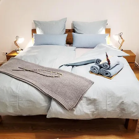 شقة Seezeit - Gemuetliche Ferienwohnung, Tiefgarage, Cospudener مارك كليبرغ