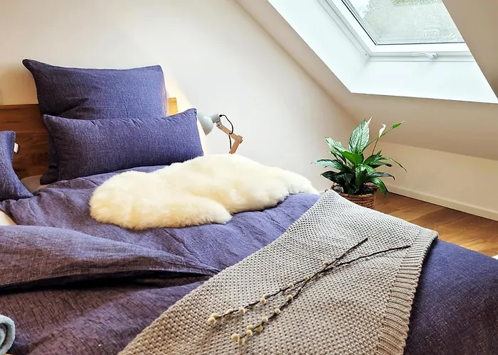 Апартаменты Seezeit - Gemuetliche Ferienwohnung, Tiefgarage, Cospudener *